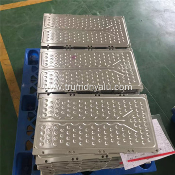 aluminum water cooling plate difference for vehicle battery